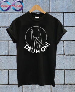 Drum On T Shirt