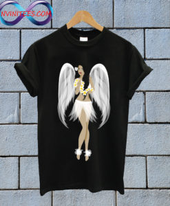 Hula Girl Angel Hawaiian T Shirt