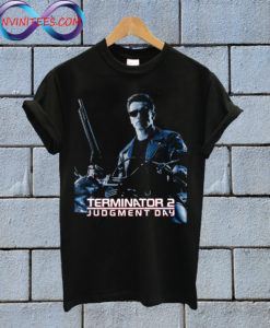Terminator 2 Judgment Day Arnold Harley T Shirt