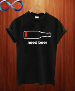 Beer Low Battery T Shirt