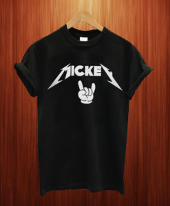 Mickey Mouse Metal T Shirt