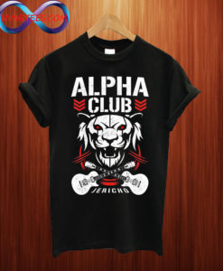 Alpha Club Chris Jericho AEW T shirt