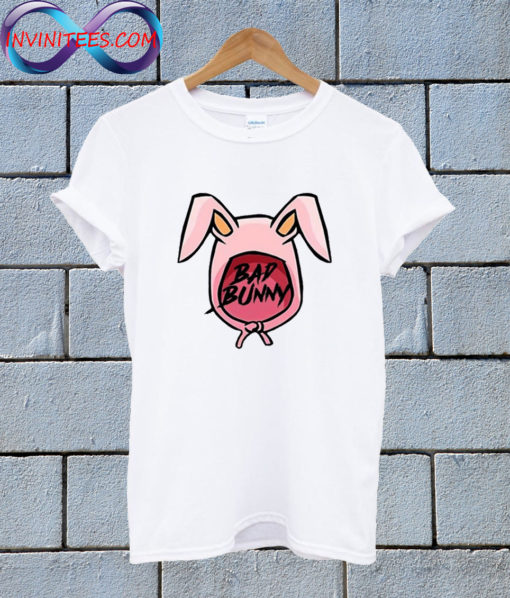 Bad Bunny ears T shirt