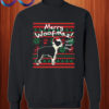 Boston Terrier Merry Woofmas Sweatshirt
