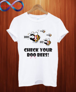 Breast Cancer Check Your Boo Bees T shirt