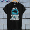 Cookie Monster Funny T shirt