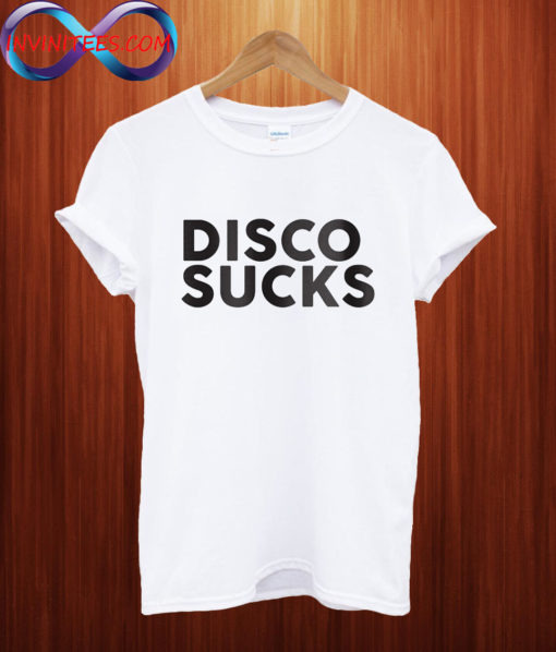 Disco Sucks Mens T shirt
