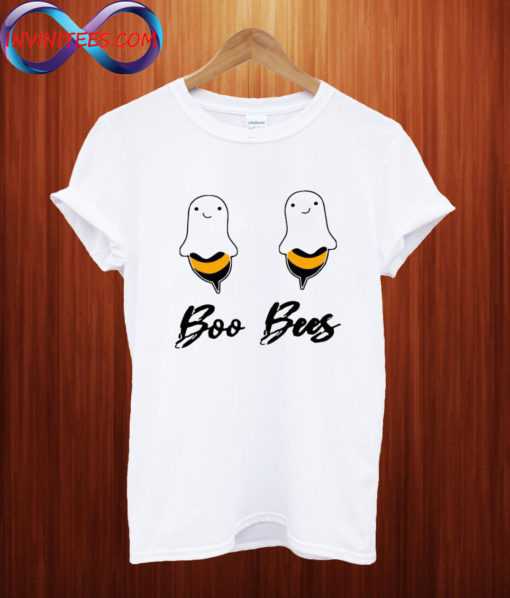 Ghost Boo Bees Halloween T shirt