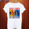 Guns N Roses Spliced Illusion T shirt