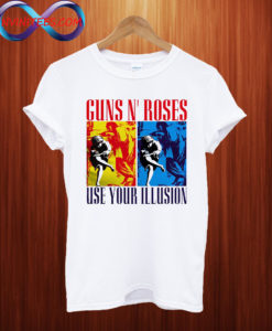 Guns N Roses Spliced Illusion T shirt