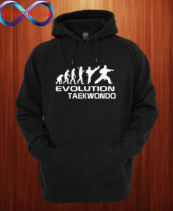Cool Evolution Of Taekwondo Hoodie