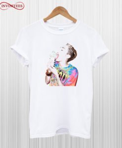 Miley Cyrus Ice Cream T Shirt