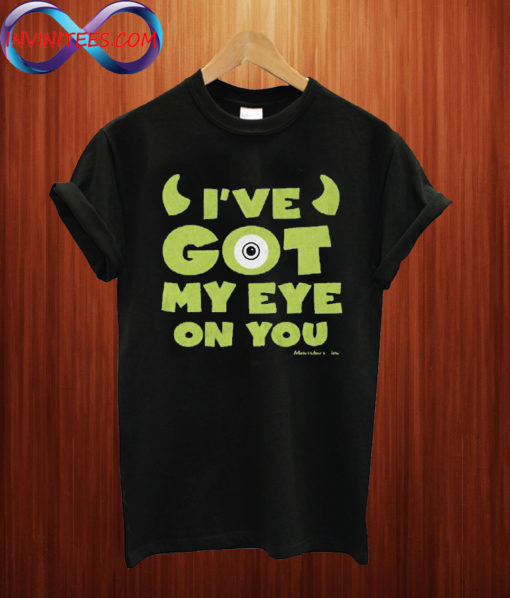 Monsters Inc Men's Mike Wazowski Eye on You T shirt
