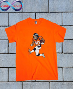 Phillip Lindsay Touchdown Celebration Denver Broncos T shirt