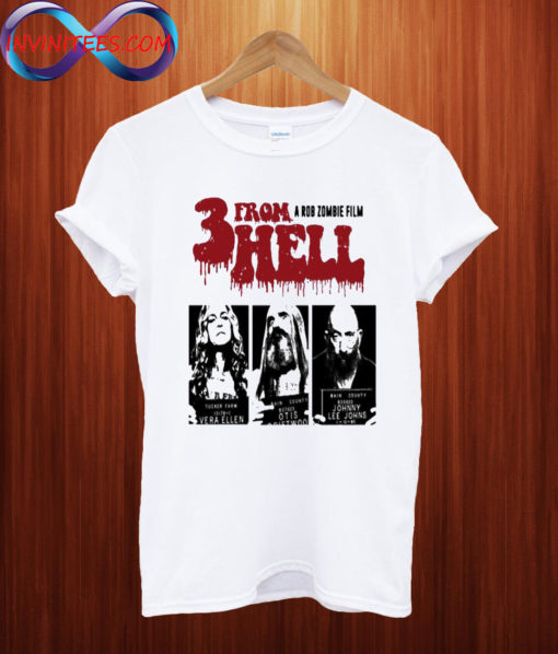 Rob Zombie 3 From Hell T shirt