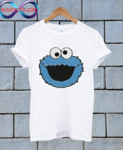 Sesame Street Cookie Monster Face T shirt