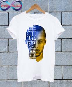 Steph Curry Profile T shirt