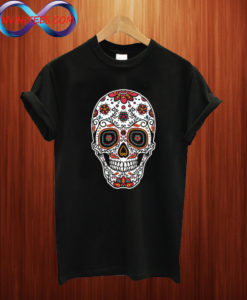 Sugar Skull for Dia de los Muertos T shirt