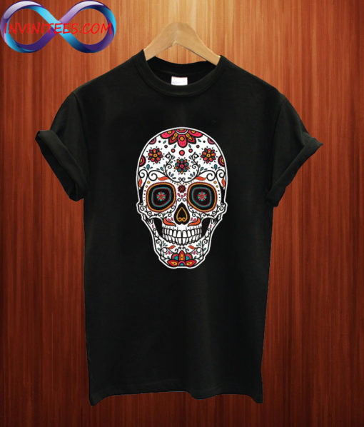 Sugar Skull for Dia de los Muertos T shirt