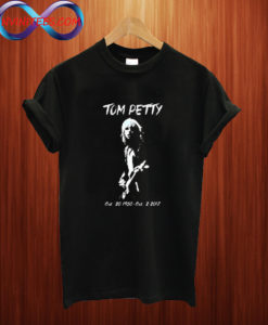 Tom Petty Memorial Tribute T shirt