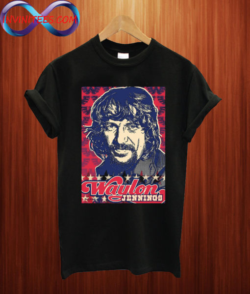 Waylon Jennings Pop T shirt