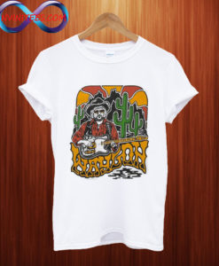 Waylon Jennings Telecaster Desert T shirt