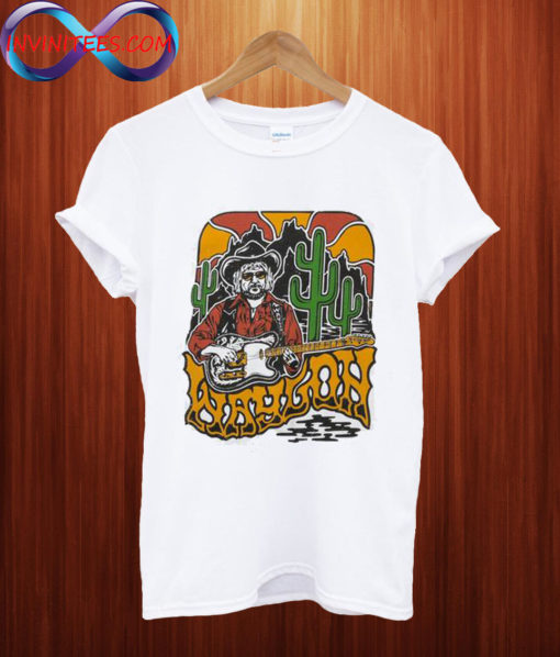 Waylon Jennings Telecaster Desert T shirt