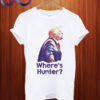 Where's Hunter Premium Scoop T shirt