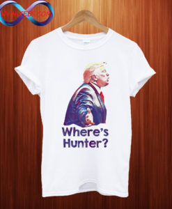 Where's Hunter Premium Scoop T shirt
