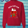 All Lit Up Peanuts Snoopy Christmas Sweatshirt