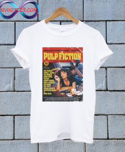 Character Pulp Fiction Poster T Shirt