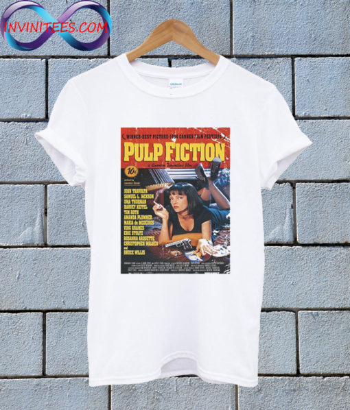 Character Pulp Fiction Poster T Shirt