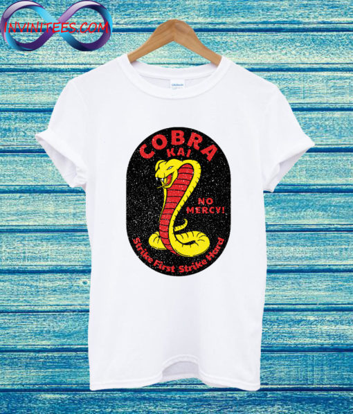 Cobra Kai Logo Retro Karate Kid T Shirt