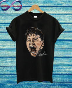 Dallas Basketball Luka Doncic Scream WHT T Shirt