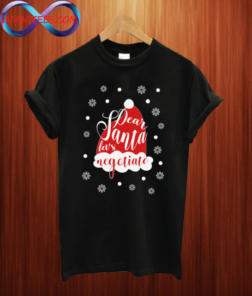 Dear Santa Naughty Christmas T shirt