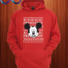 Disney Mickey Face Christmas Hoodie