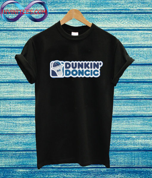 Dunkin' Doncic Donut Logo Parody Luka Doncic T Shirt