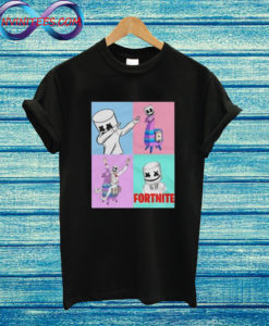 Fortnite Kids Marshmello T Shirt