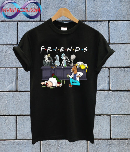 Friends Rick and Morty T Shirt