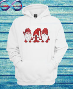 Hanging With Red Gnomies Christmas Hoodie