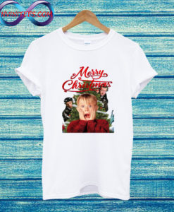 Home Alone 1990 American comedy fil christmas T Shirt