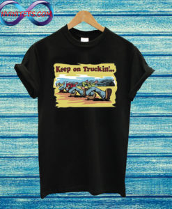 Keep on Truckin 1970s Robert crumb T Shirt