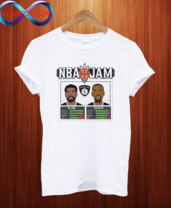 Kyrie and Durant Brooklyn NBA Jam T Shirt