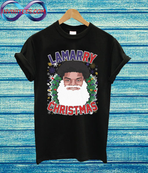 Lamar Jackson Lamarry Christmas T Shirt