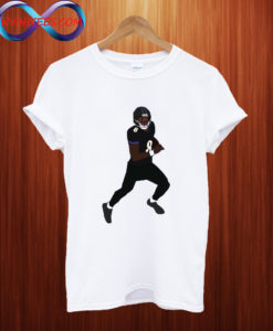 Lamar Jackson Rush Baltimore Ravens T shirt