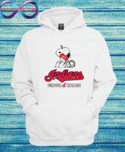 MLB The Peanuts Movie Snoopy Forever Win Or Lose Baseball Cleveland Indians Sweatshirt