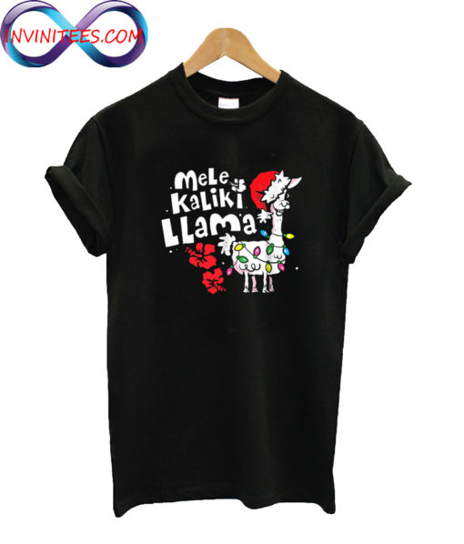 Mele kaliki llama Christmas T Shirt