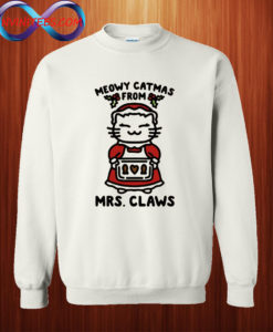 Meowy Catmas From Mrs. Claws T Shirt