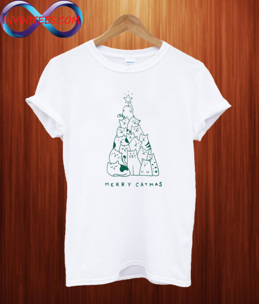 Merry Catmas T shirt