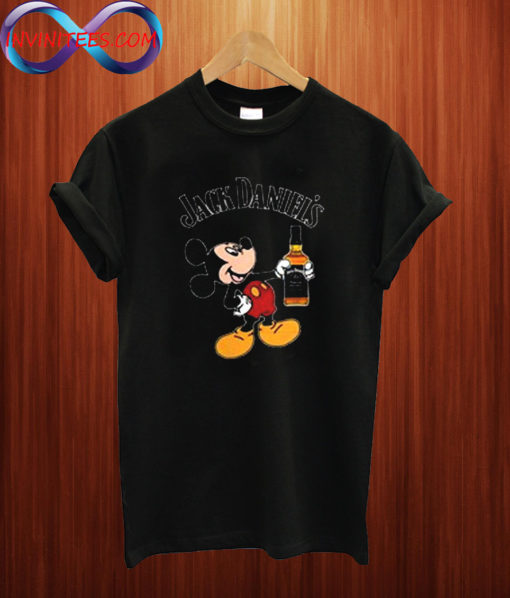 Mickey Mouse Jack Daniel's T shirt